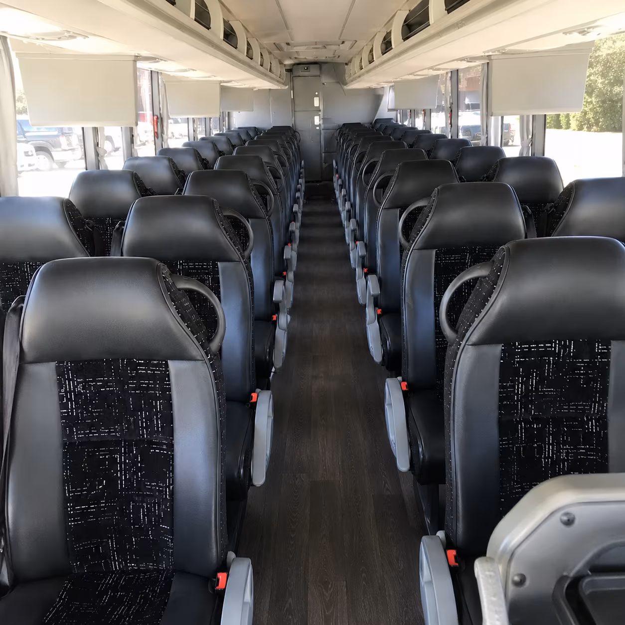 st louis charter bus rental inside